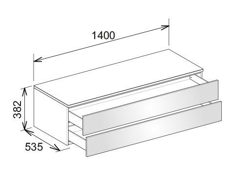 Keuco Edition 400 Sideboard (317628200)