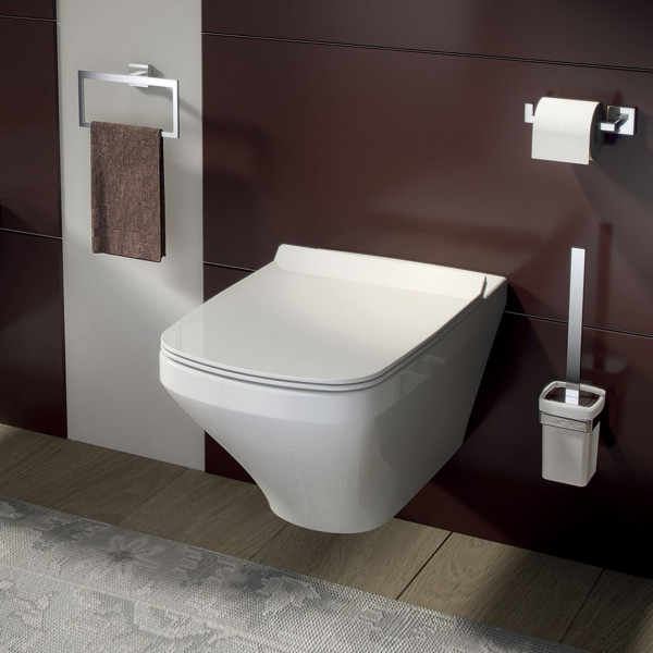 Gedy Toiletborstelhouder G-ELBA wandmontage 390x97x130mm Chroom