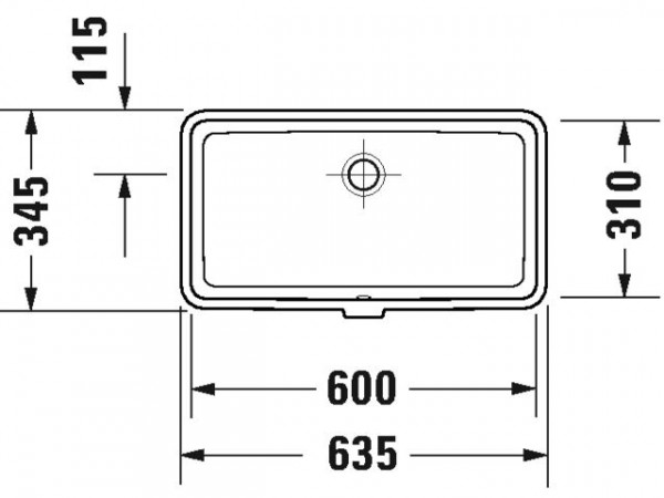 Duravit Wastafel Onderbouw Vero Air Ceramic Wit