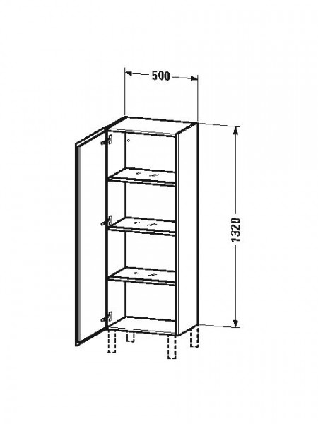 Duravit Zijkasten L-Cube 320 mm LC1179