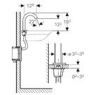 Geberit Piave elektronische wastafelkraan koud en warm voor generator chroom 116.186.21.1