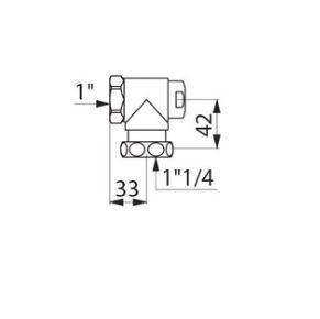 Delabie Afbouwelementen h: 765000