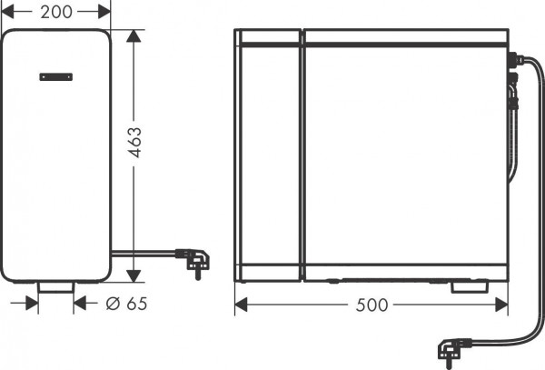 Waterfilter Keukenkraan Hansgrohe Aqittura M91 Chroom