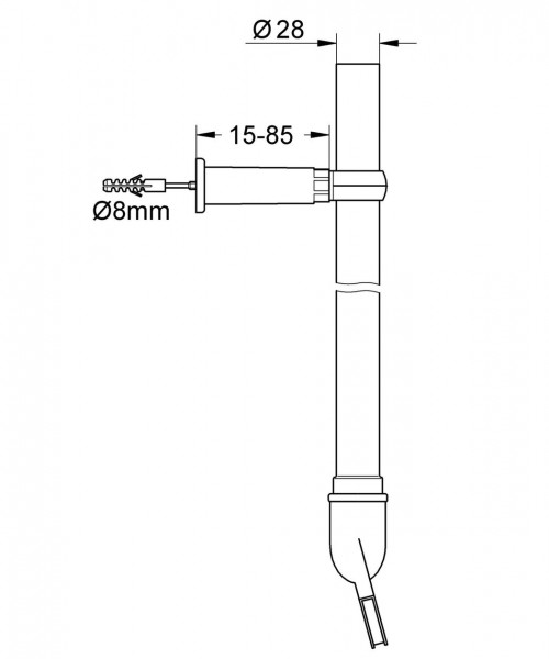 Grohe Europlus E Onderdelen sanitaire kranen 42123000