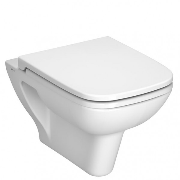 WC Suspendu VitrA S20 Fond plat 360x50x520mm Blanc brillant