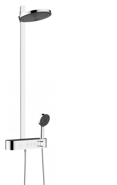 hansgrohe Pulsify S Showerpipe - 2jet - met ShowerTablet Select 400 - chroom