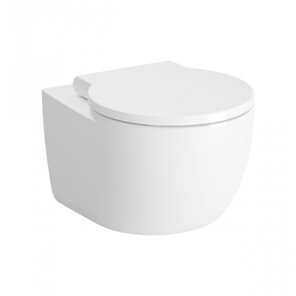 WC Suspendu VitrA Voyage VitrA Hygiene V-Fit Sans bride 400x350x525mm Blanc brillant