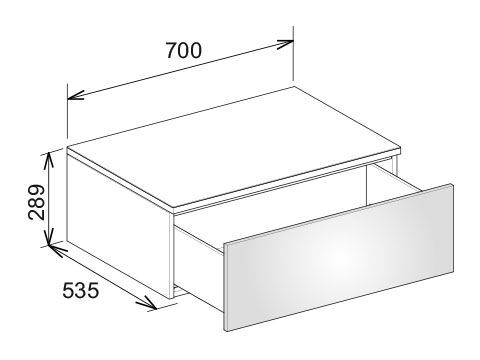 Keuco Edition 400 Sideboard (317413700)