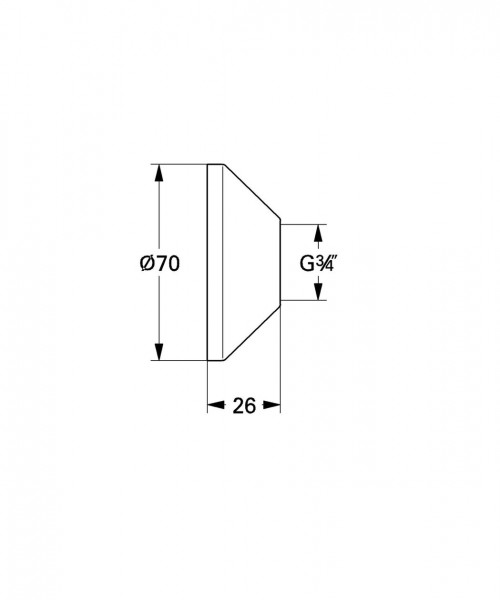 Grohe Grip cap (03114)