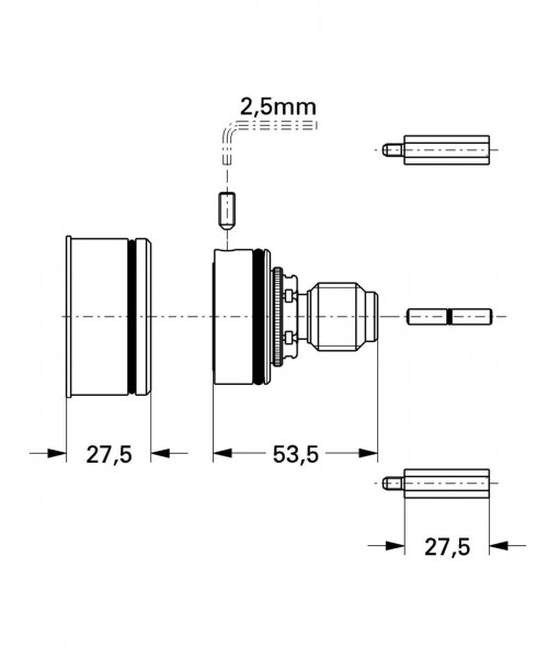 Grohe Onderdelen sanitaire kranen 47328000