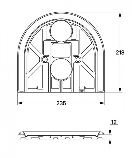 Grohe Spreider 12Mm 47464000