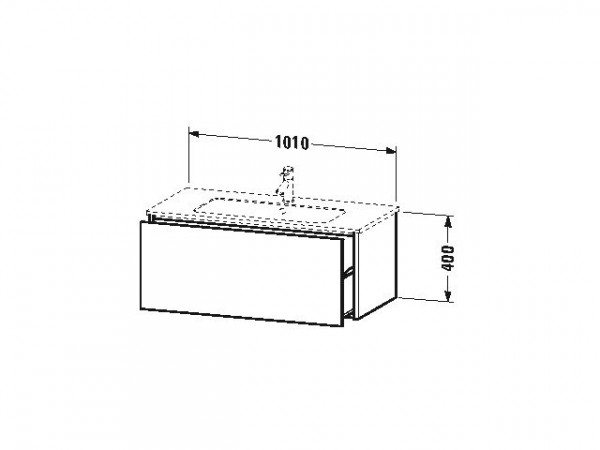 Duravit Wastafelmeubel Hangend Xsquare