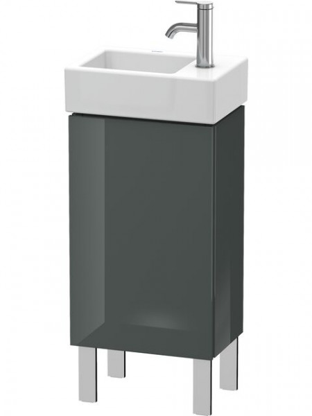 Meuble Pour Vasque à Poser Duravit L-Cube pour 072438 Charnières Droite À poser 582x364x241mm LC6793R3838