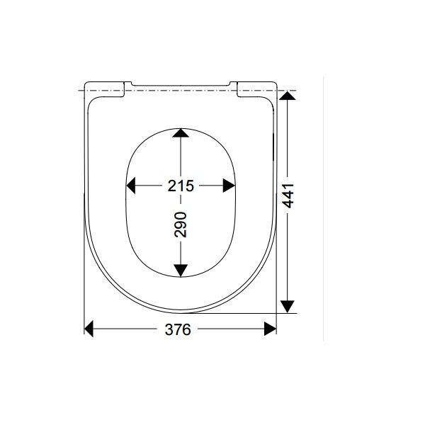 Villeroy en Boch Ronde WC Bril Architectura WC-bril 98M96101