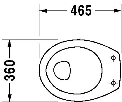 Duravit Duraplus Sudan Staande toilet (212090)