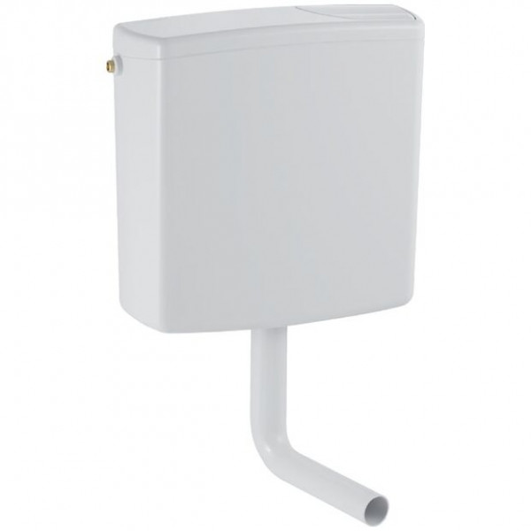 Geberit Réservoir WC Apparent AP140 Système à 2 rinçages (140300) Blanc Alpin