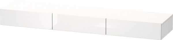 Duravit DuraStyle Etagère Salle de Bain avec tiroirs 1800 x 440 mm (DS82730) Blanc brillant