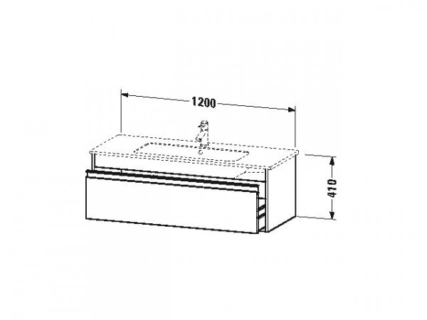 Duravit Wastafelmeubel Hangend Ketho