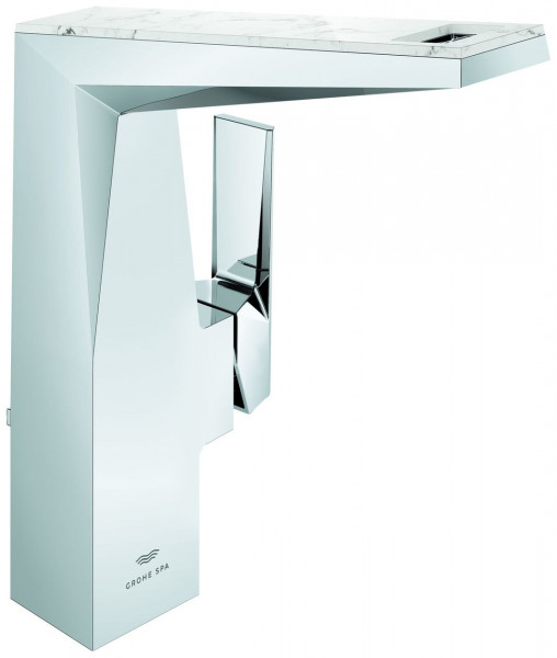 Mitigeur Lavabo Haut Grohe Allure Brilliant Private Collection L Chrome/Blanc Attique 24408000