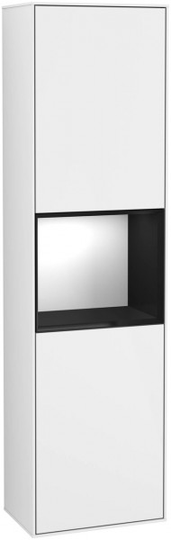 Villeroy en Boch Hoge Badkamerkast Finion 2 deuren 1515x420mm 1 LED