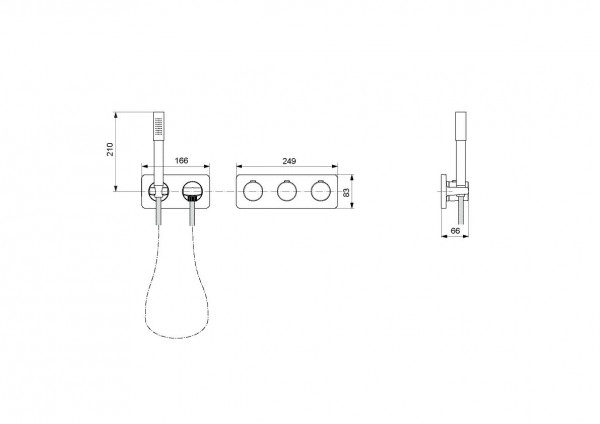 Ideal Standard Archimodule Badset voor Multiplex Trio A1553AA