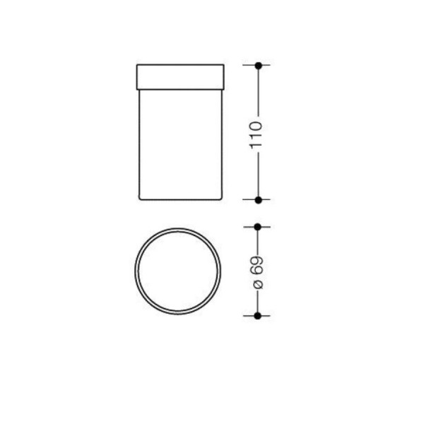 Hewi Tandenborstelhouder System 800 K