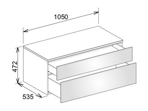 Keuco Edition 400 Sideboard (317533700)