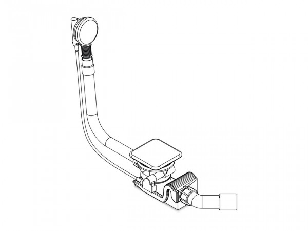 Kaldewei Speciaal afval en overloop set model KA4080 Conoduo (687772000)