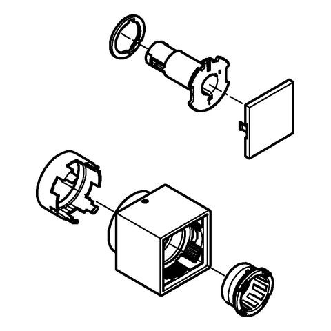 Grohe Handgreep Grohtherm Cube Chroom