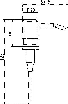 Jado Vervangpomp voor lotiondispenser (H960002)