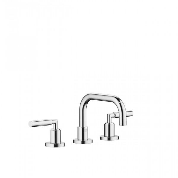 Mélangeur Lavabo à Poser Dornbracht TARA 3 trous, Garniture de Vidage 145mm Chromé 20705882-00