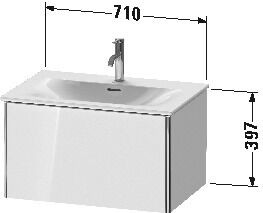 Duravit Wastafelmeubels XSquare voor 234463