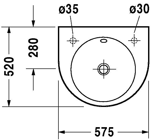 Duravit Architec Meubel Wastafel (450580)