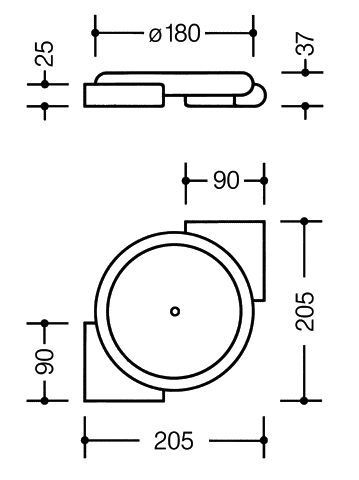 Hewi Planchet Serie 477 Hoekplanchetl 477.32.100