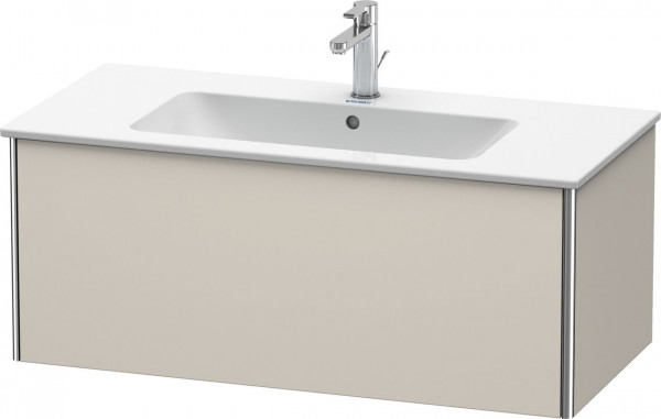 Meuble Pour Lavabo Encastrable suspendu Duravit XSquare pour 233610 Taupe 1010 mm