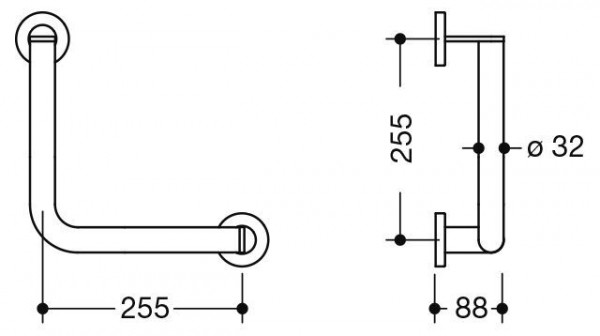 Hewi Badgreep Hoek System 900