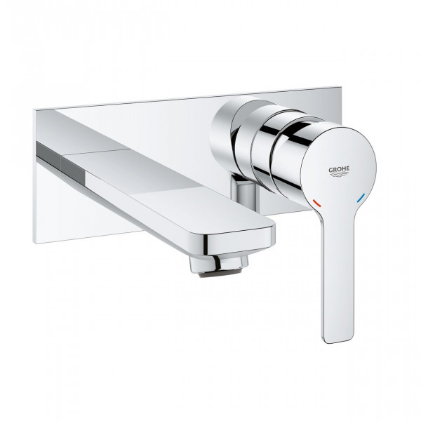 Mitigeur Lavabo Mural Grohe Lineare 2 trous Taille M 19409001