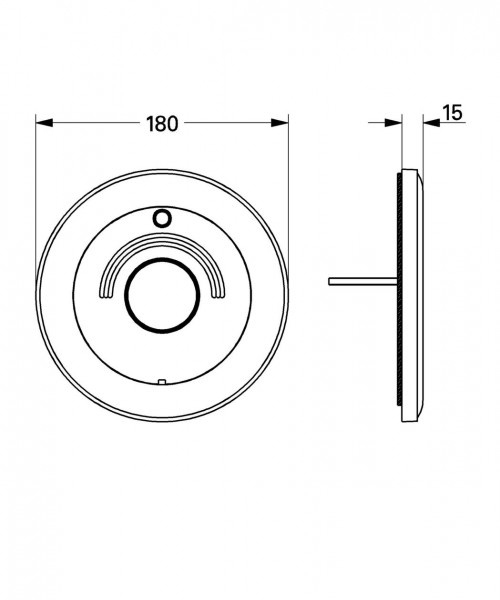 Grohe Deviator knop (46419)