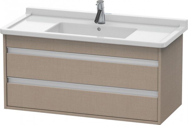 Meuble Pour Lavabo Encastrable suspendu Duravit Ketho pour 030410 Tissu 1000 mm KT664507575