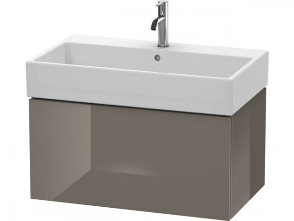 Meuble Pour Vasque à Poser Duravit L-Cube pour 235080 394x784x459mm Gris flanelle brillant