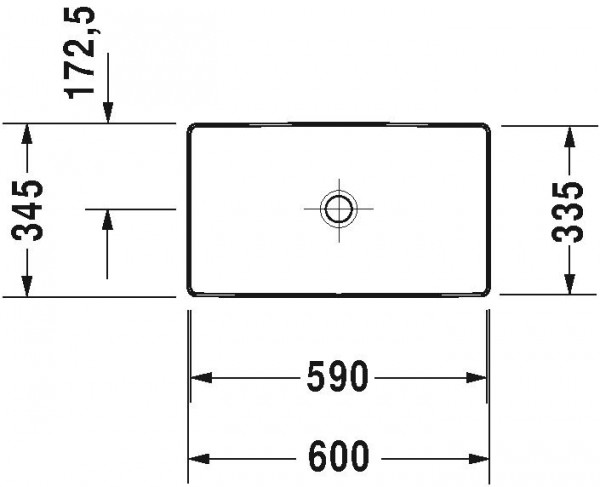 Duravit Wastafel DuraSquare Sanitair Keramiek