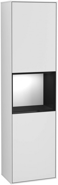 Villeroy en Boch Hoge Badkamerkast Finion 2 deuren 1515x420mm 1 LED