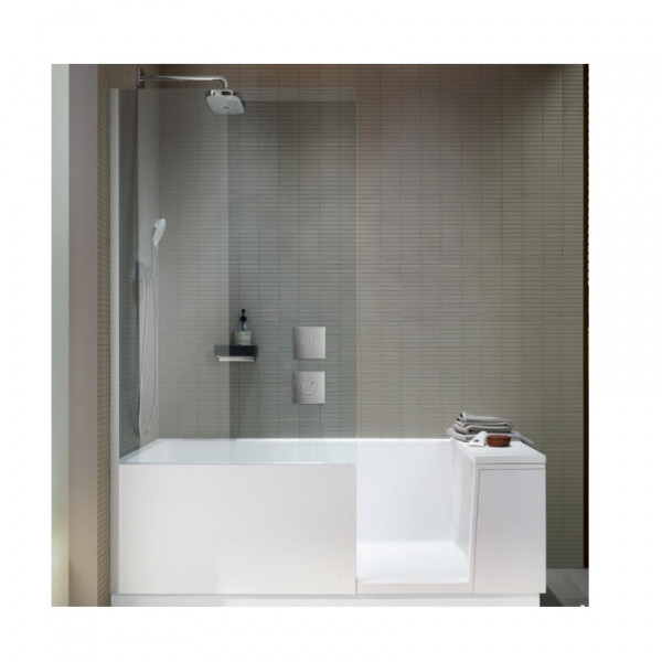 Baignoire d'Angle Duravit Shower + Bath à gauche 1700x750mm 700403000000000