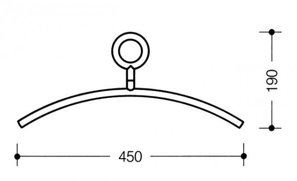 Hewi System 111 Kleerhanger 570.2