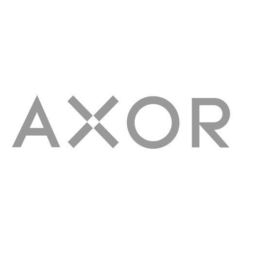 Rozet Axor Edge voor 3-gats badmengkraan Chroom