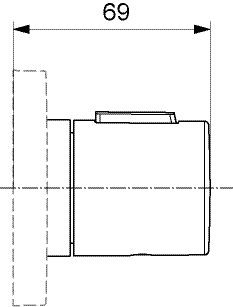 Ideal Standard Archimodule Volumegreep uitloop A1547AA