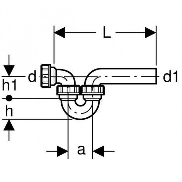 Geberit Sifon D50/56 Universal (152045161)