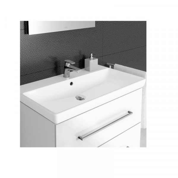 Villeroy et Boch Avento Plan de toilette 800 mm x 470 mm (415680) Blanc Alpin