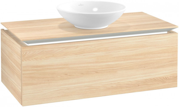 Villeroy en Boch Wastafelmeubel Legato Wastafel in het midden 1000x380x500mm