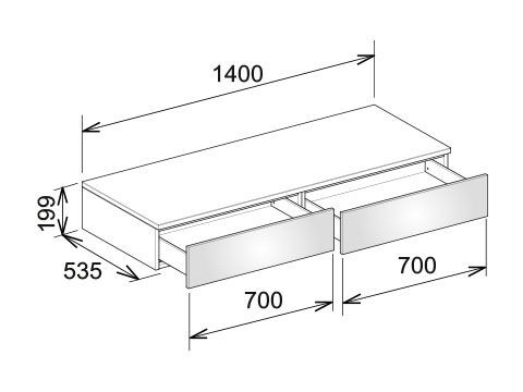 Keuco Edition 400 Sideboard (317641100)